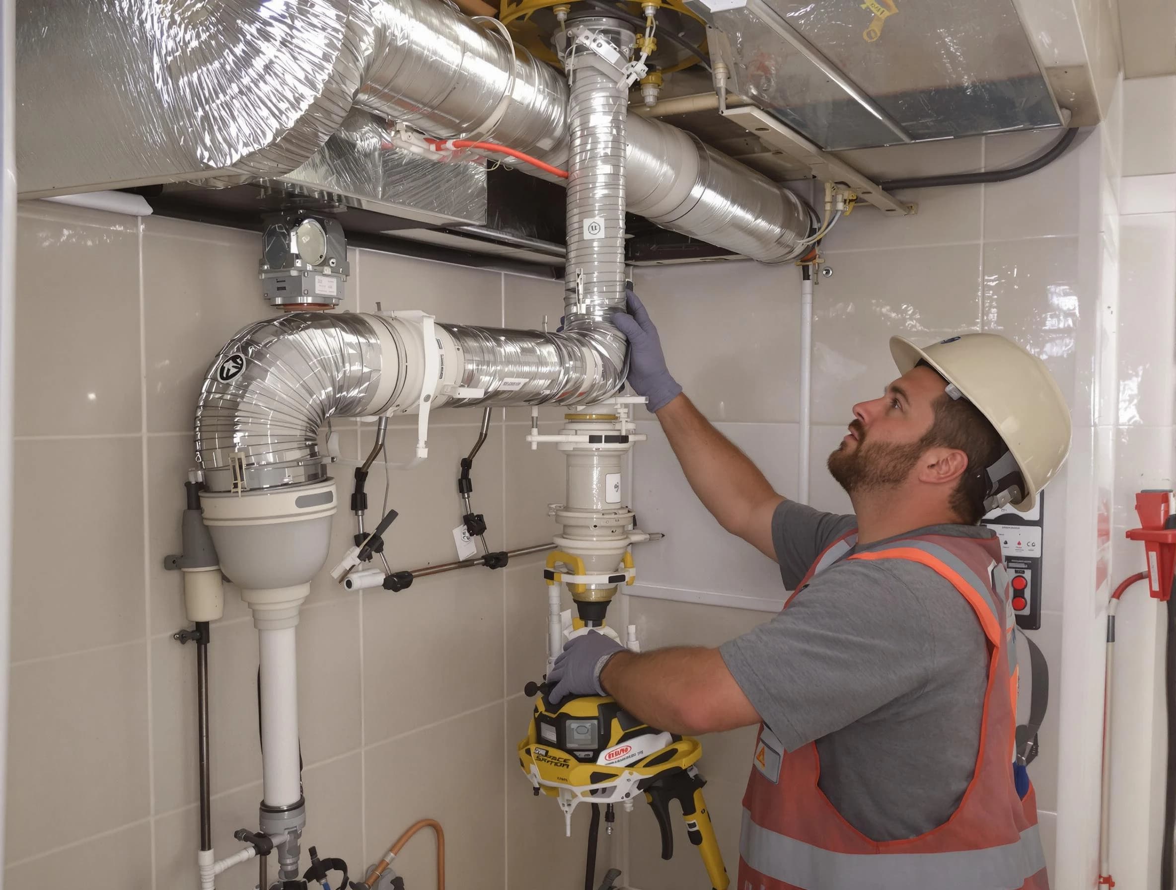 Gresham Park Dryer Vent Cleaning expert performing professional dryer vent repair and installation in Gresham Park