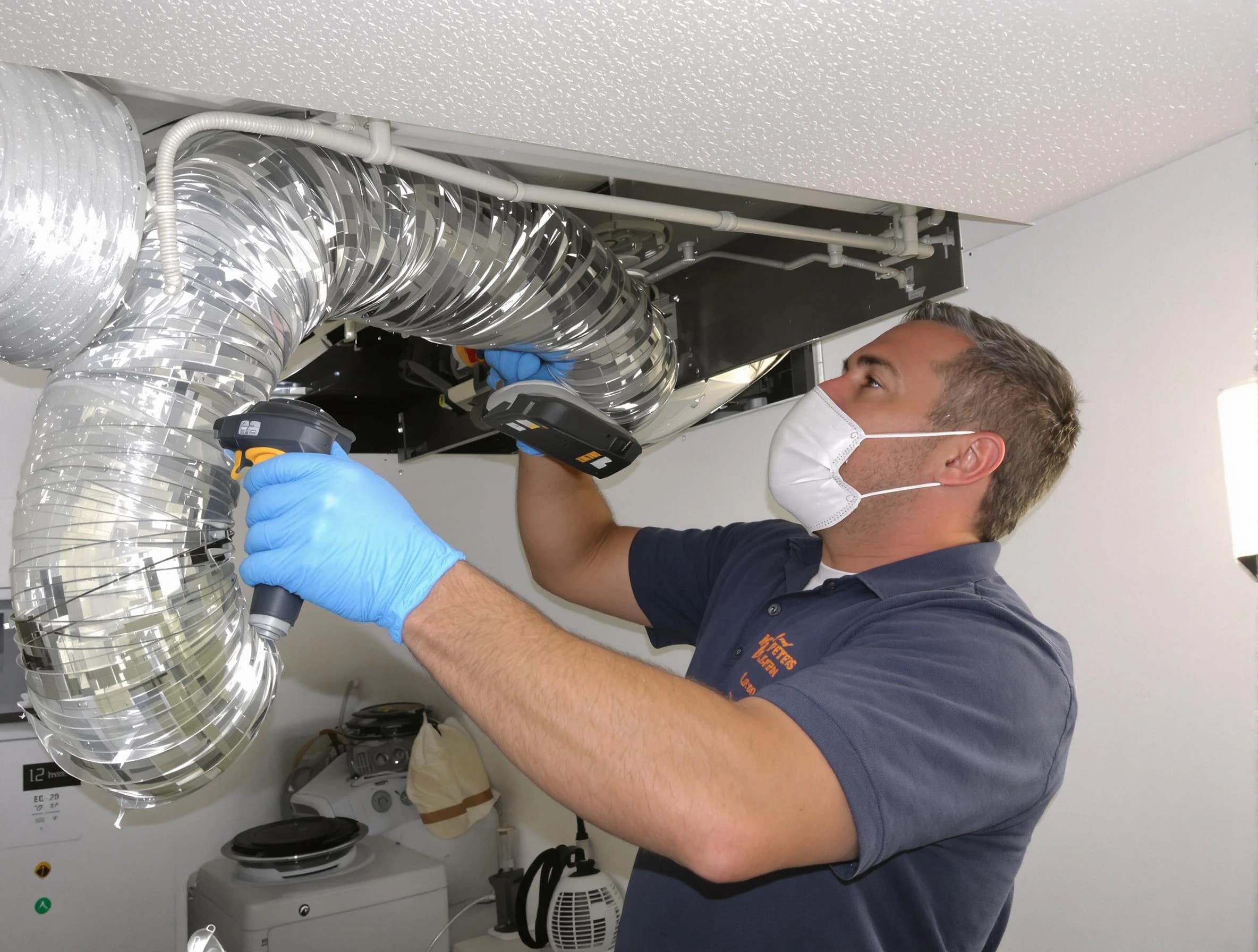 Gresham Park Dryer Vent Cleaning professional performing thorough residential dryer vent cleaning in Gresham Park