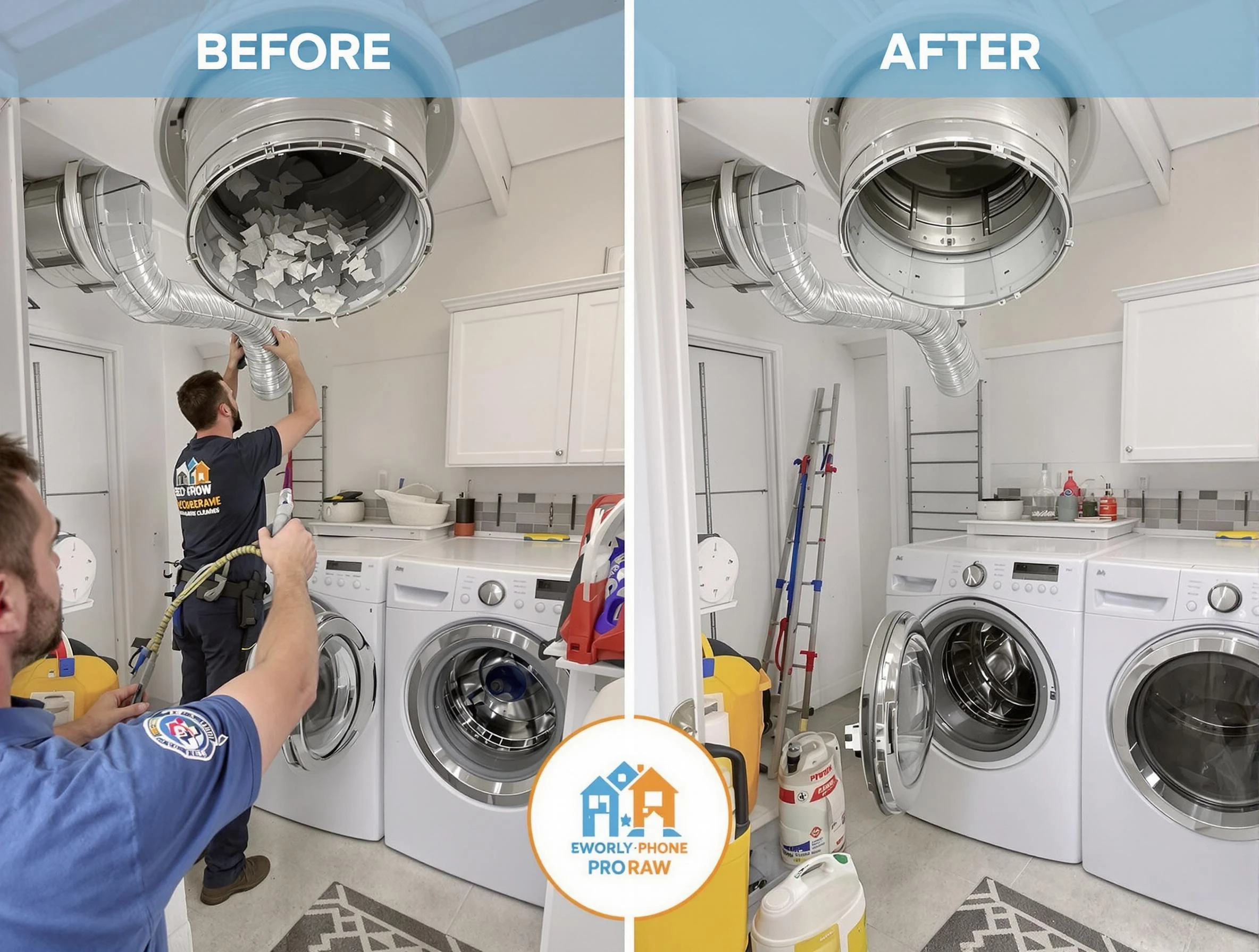 Residential dryer vent cleaning by Gresham Park Dryer Vent Cleaning in Gresham Park